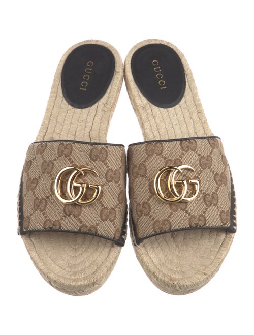 Gucci GG Supreme Canvas Espadrilles