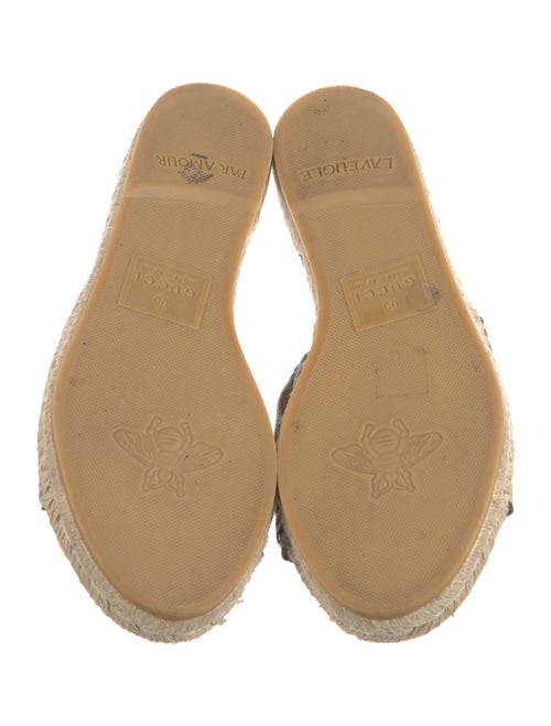 Gucci GG Supreme Canvas Espadrilles