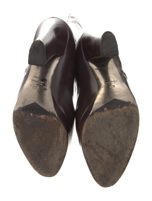 Gucci Leather Lace-Up Boots