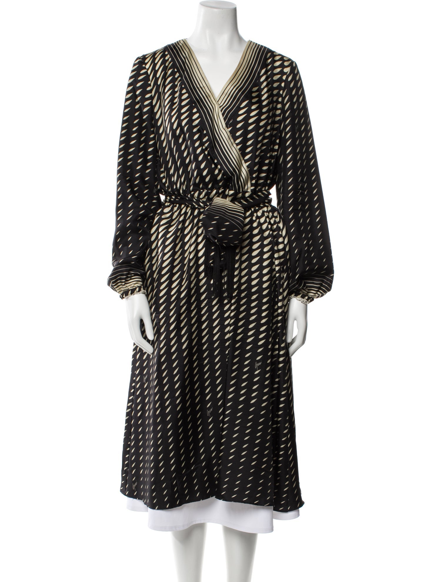 Gucci Silk Midi Length Dress