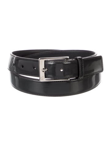 Gucci Belts Kingsnake Patent Leather Belt XXL
