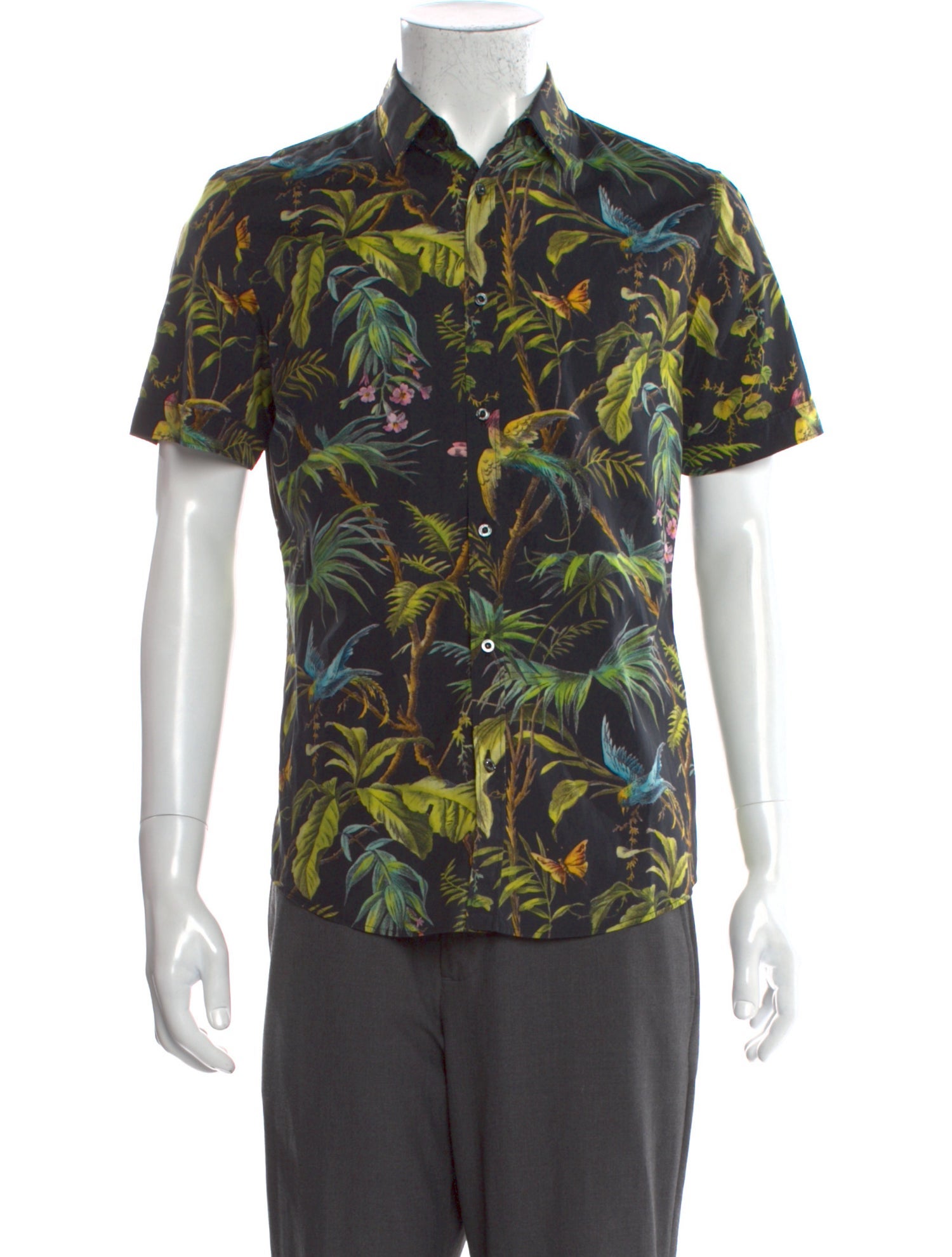 Gucci Printed Short Sleeve Shirt