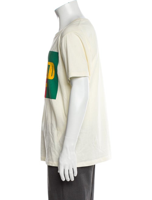 Gucci X Dapper Dan Web Accent Graphic Print T-Shirt