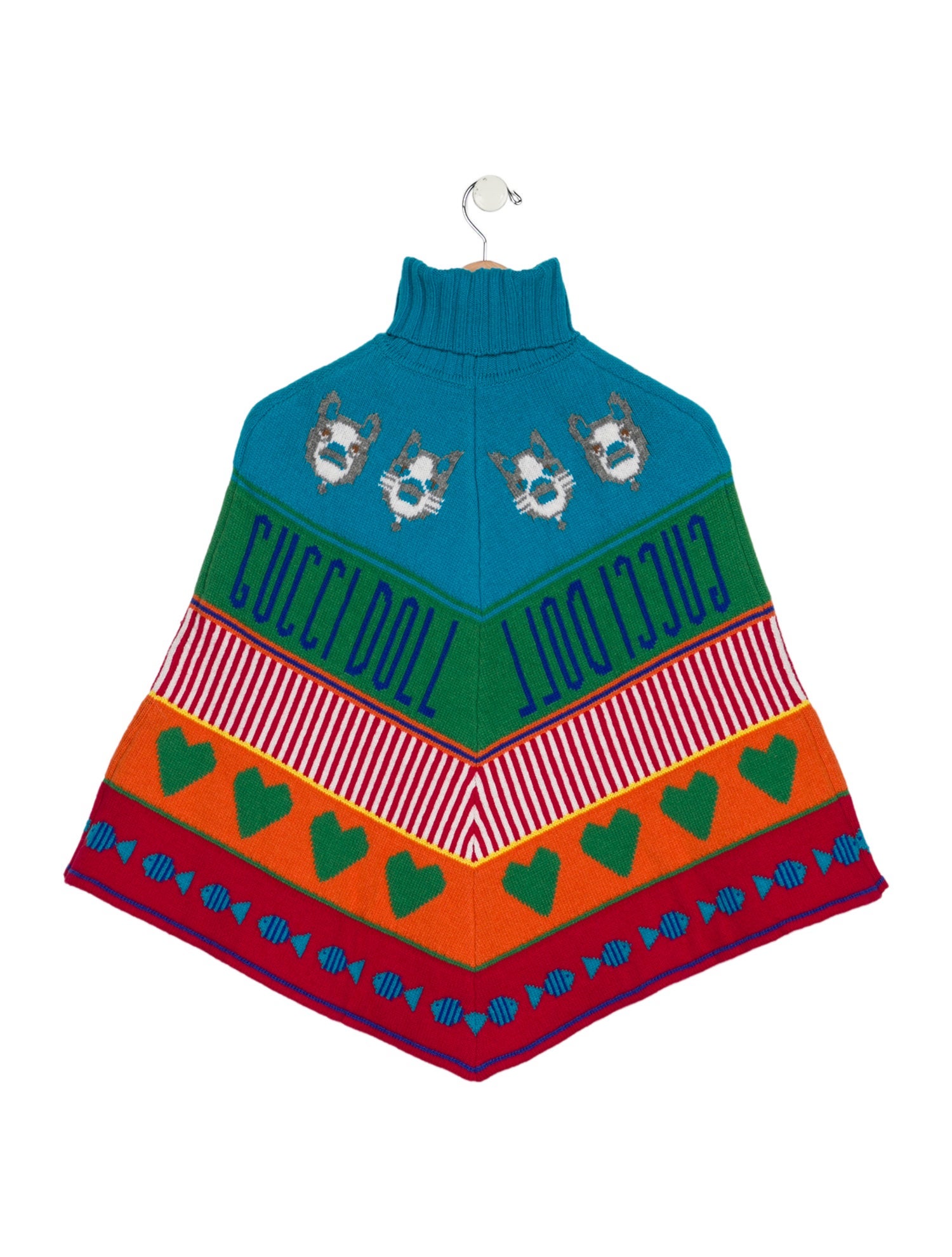 Gucci Girls' Wool Poncho