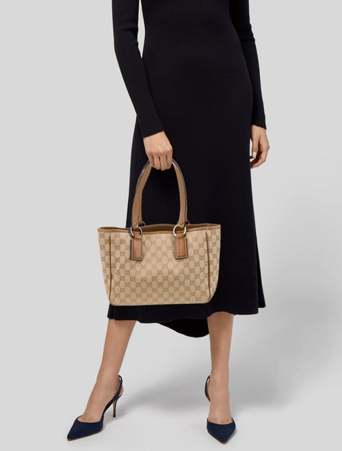 Gucci Canvas Shoulder Bag