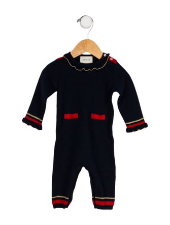 Gucci Infants Baby Web Two -Piece Set