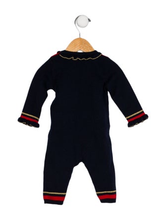 Gucci Infants Baby Web Two -Piece Set