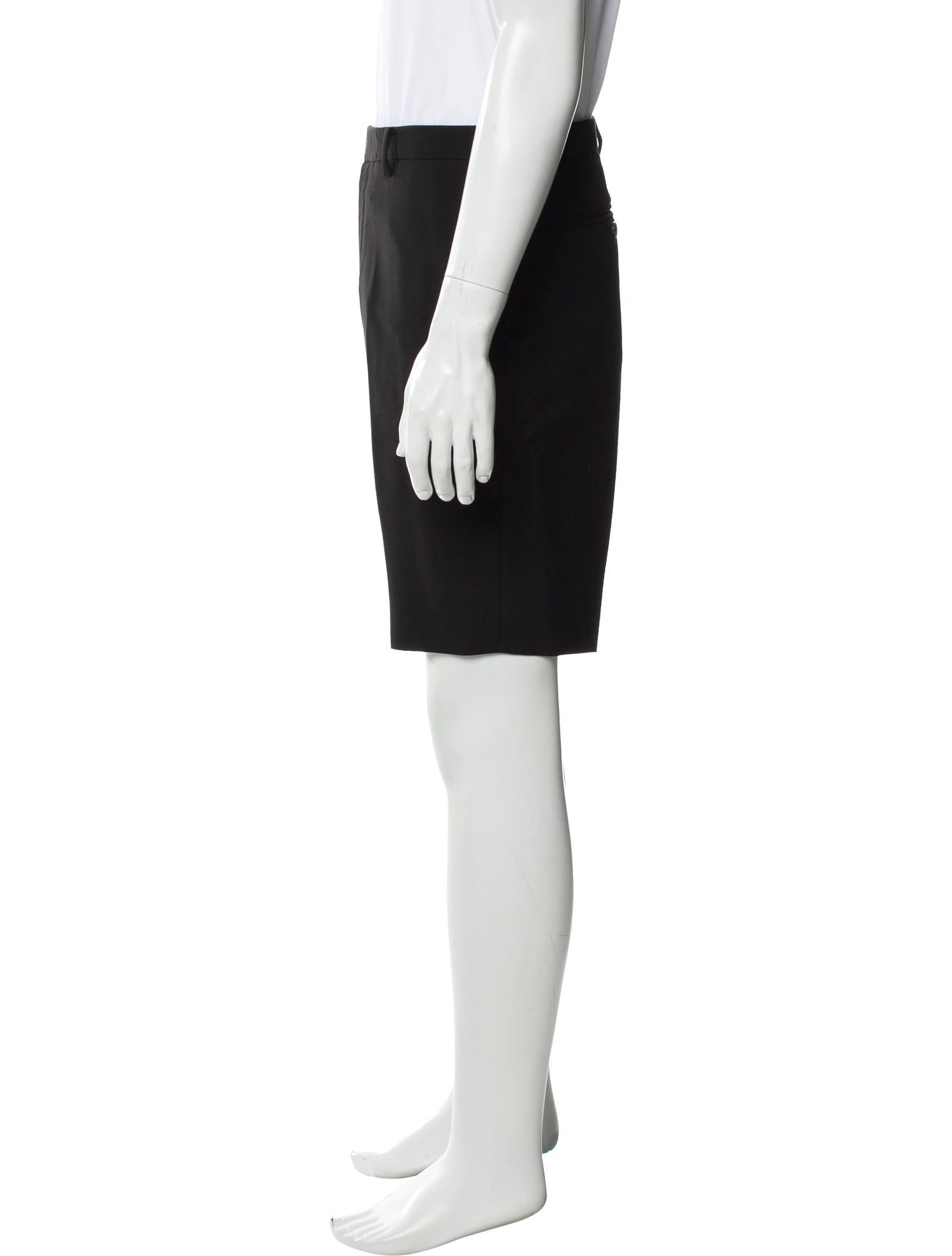 Gucci Wool Flat Front Shorts