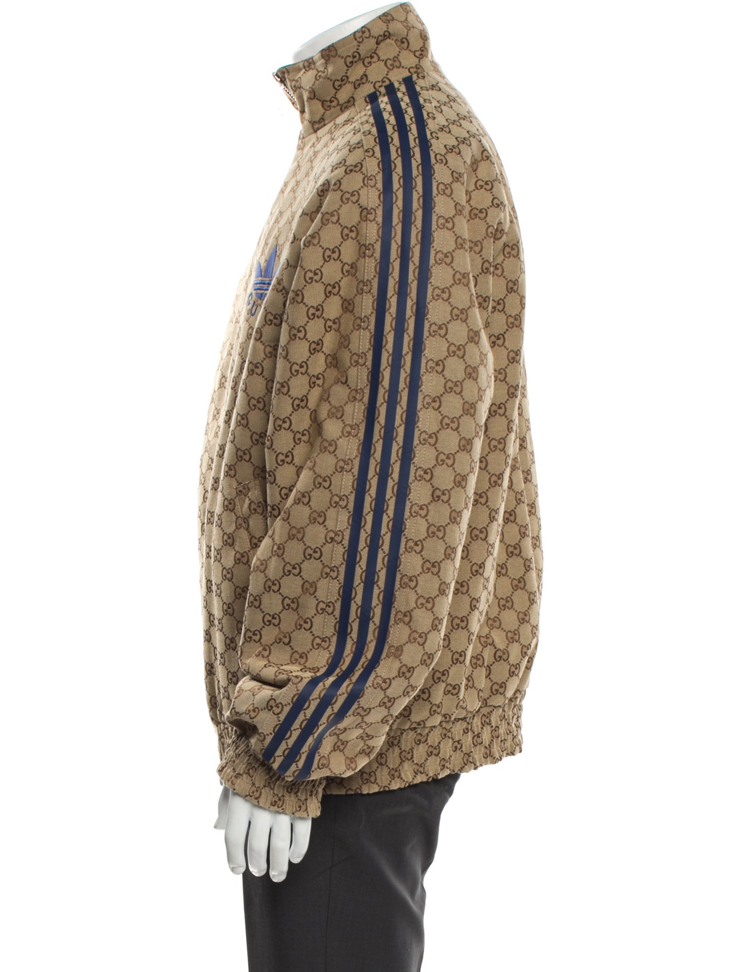Gucci x Adidas 2023 GG Canvas Windbreaker