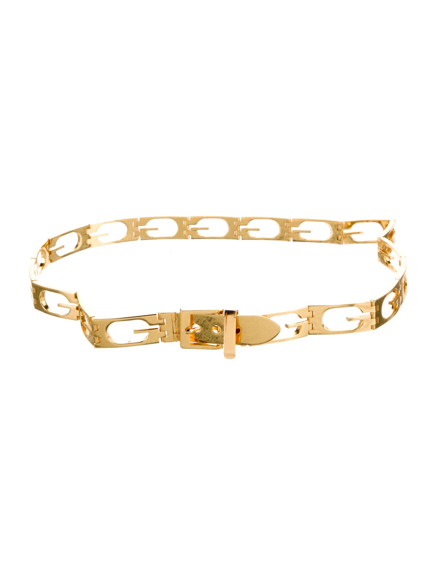 Gucci Skinny Metal Belt