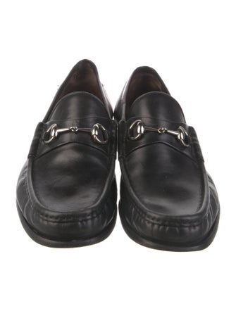 Gucci Running GG Logo Leather Monk Straps