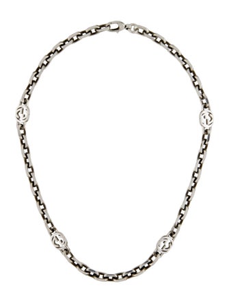 Gucci Interlocking Chain GG Necklace