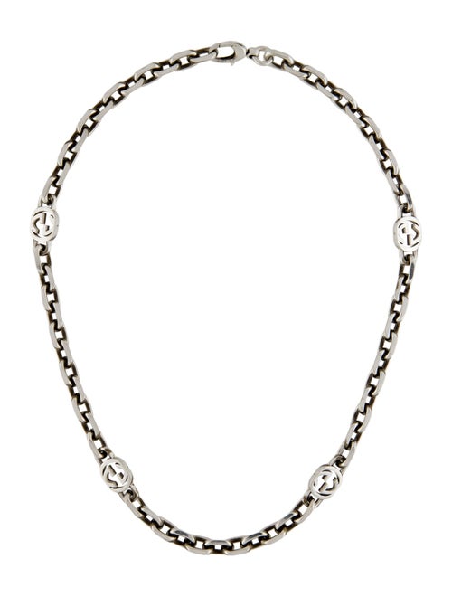 Gucci Interlocking Chain GG Necklace