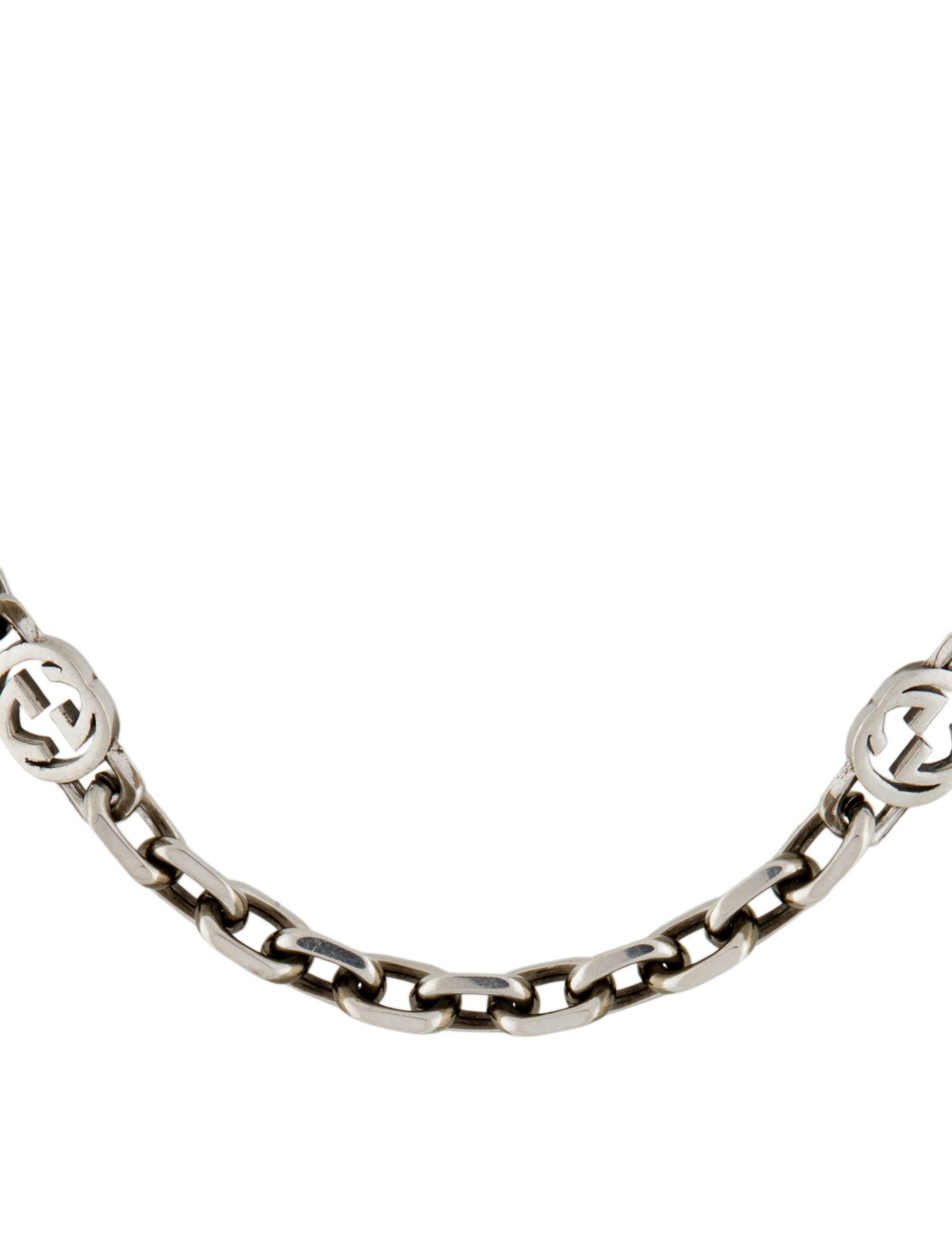 Gucci Interlocking Chain GG Necklace