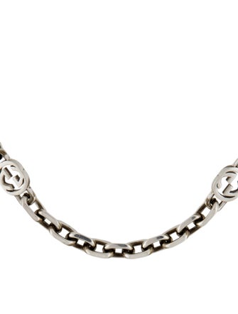 Gucci Interlocking Chain GG Necklace