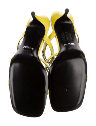 Gucci Horsebit Accent Patent Leather Slides