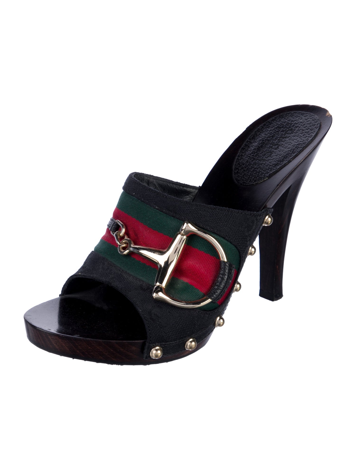 Gucci GG Canvas Canvas Slides