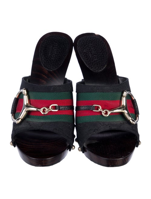 Gucci GG Canvas Canvas Slides