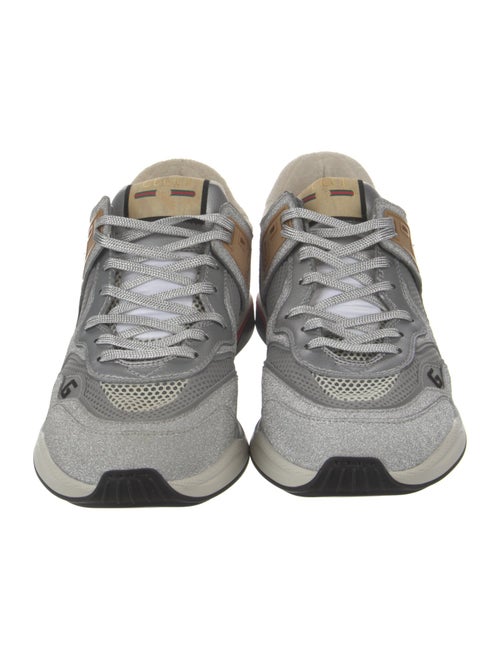Gucci Web Accent Glitter Sneakers