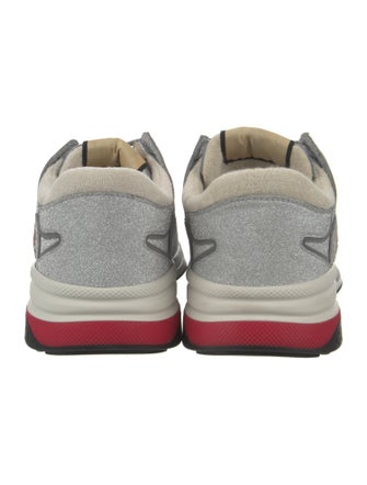 Gucci Web Accent Glitter Sneakers