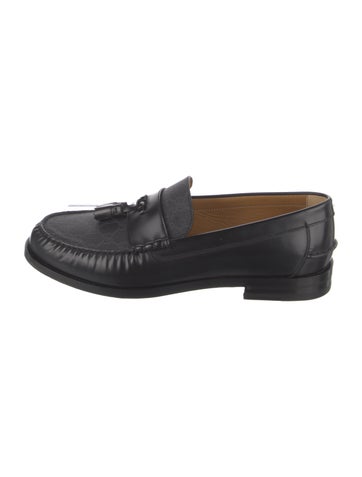 Gucci Loafers GG Supreme Leather Dress 12.5