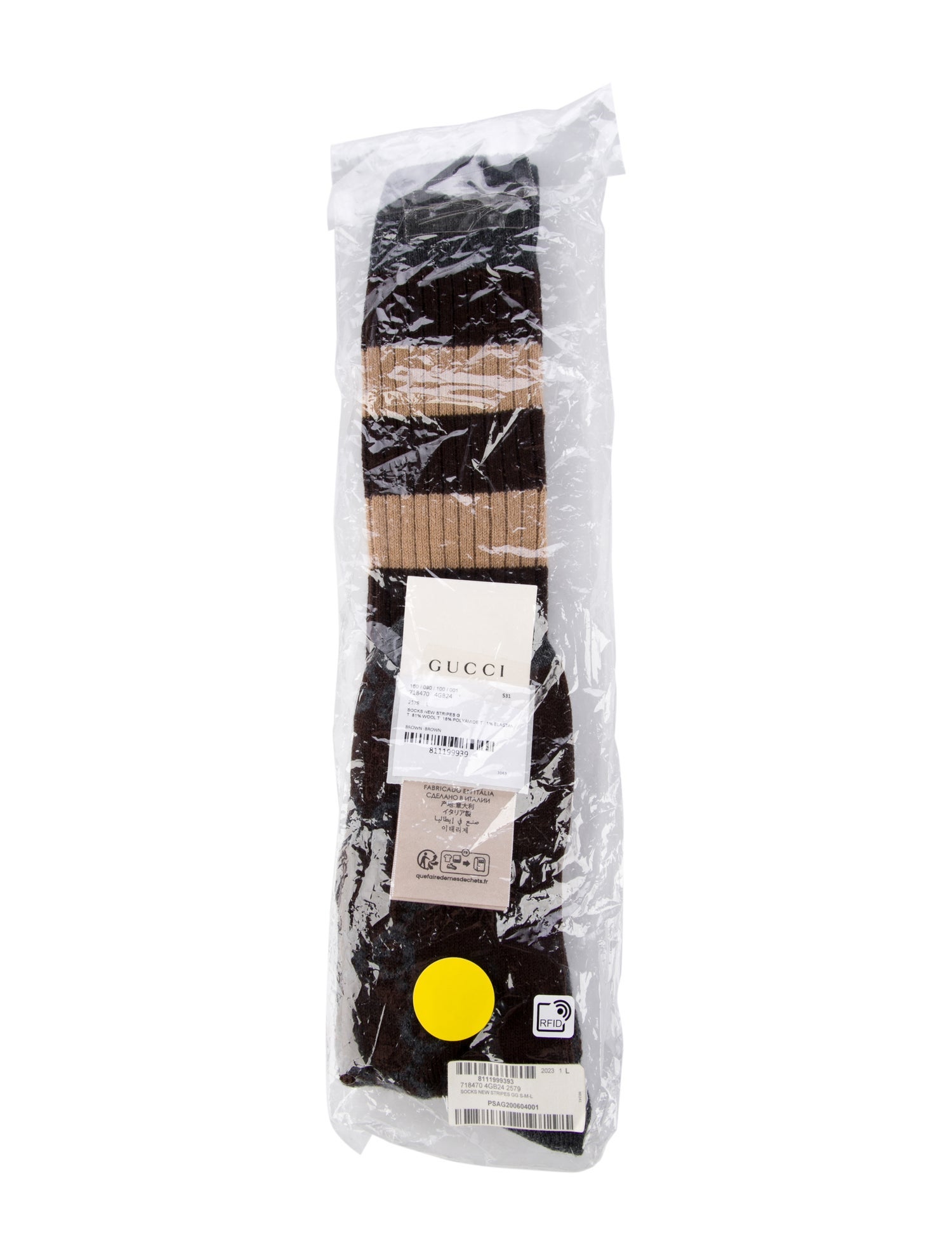 Gucci Striped Ankle Socks w/ Tags