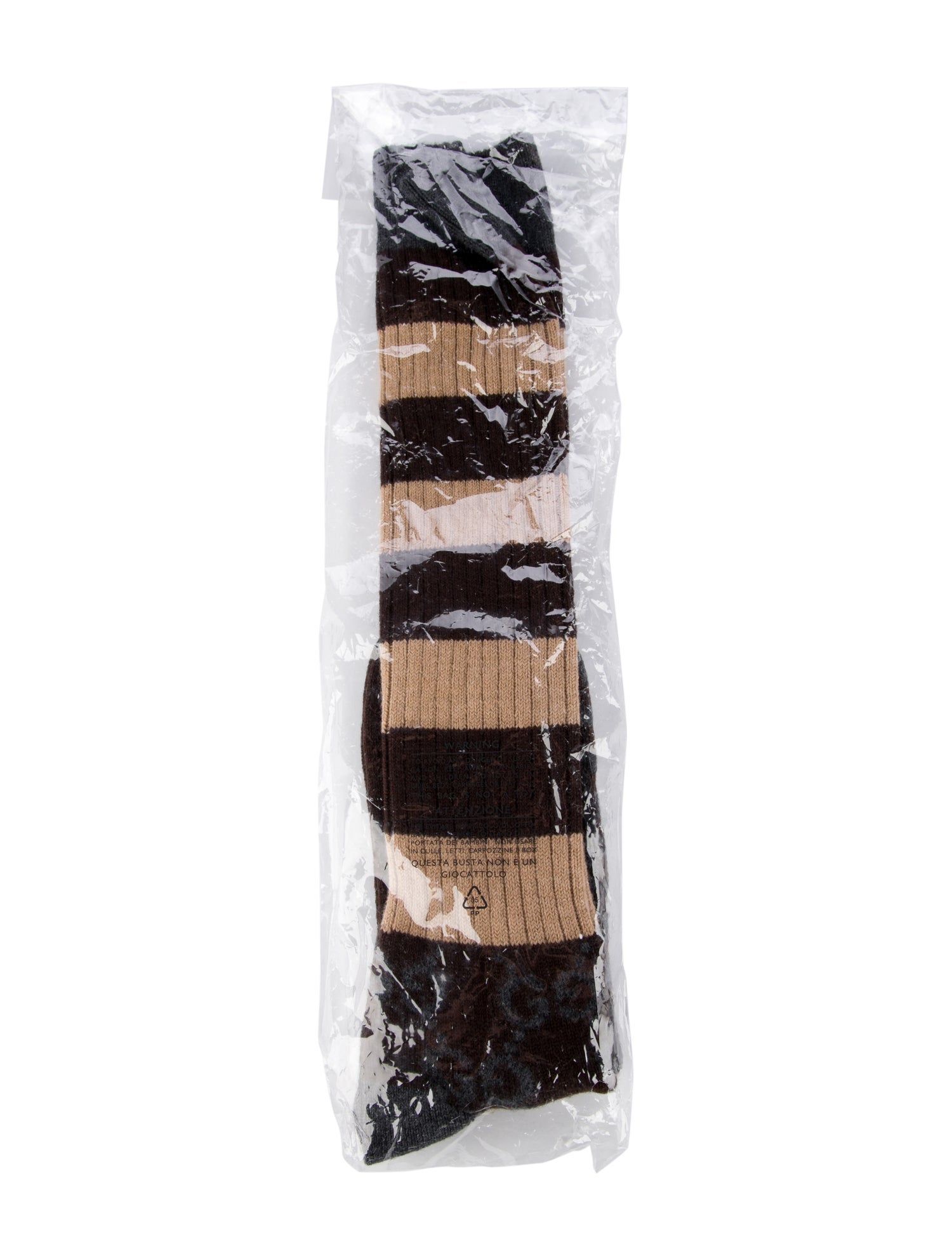 Gucci Striped Ankle Socks w/ Tags