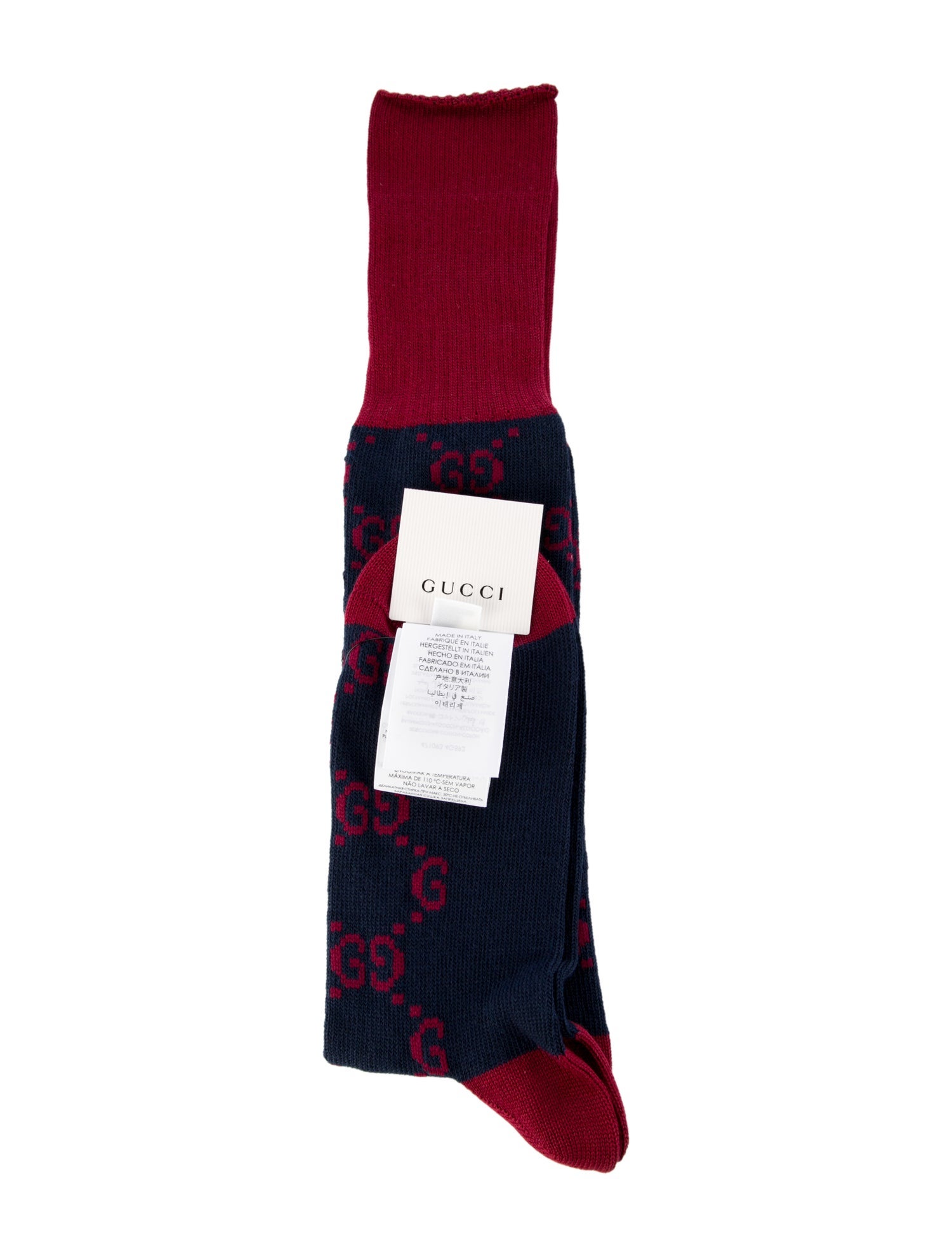 Gucci Patterned Socks w/Tags