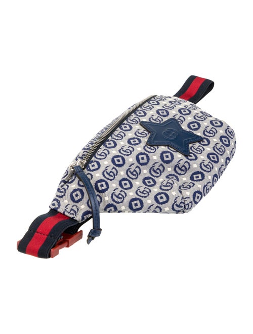 Gucci Girls' Jacquard Logo Patch Belt Bag