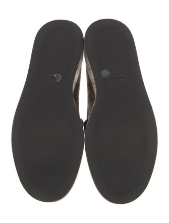 Gucci GG Canvas Canvas Loafers