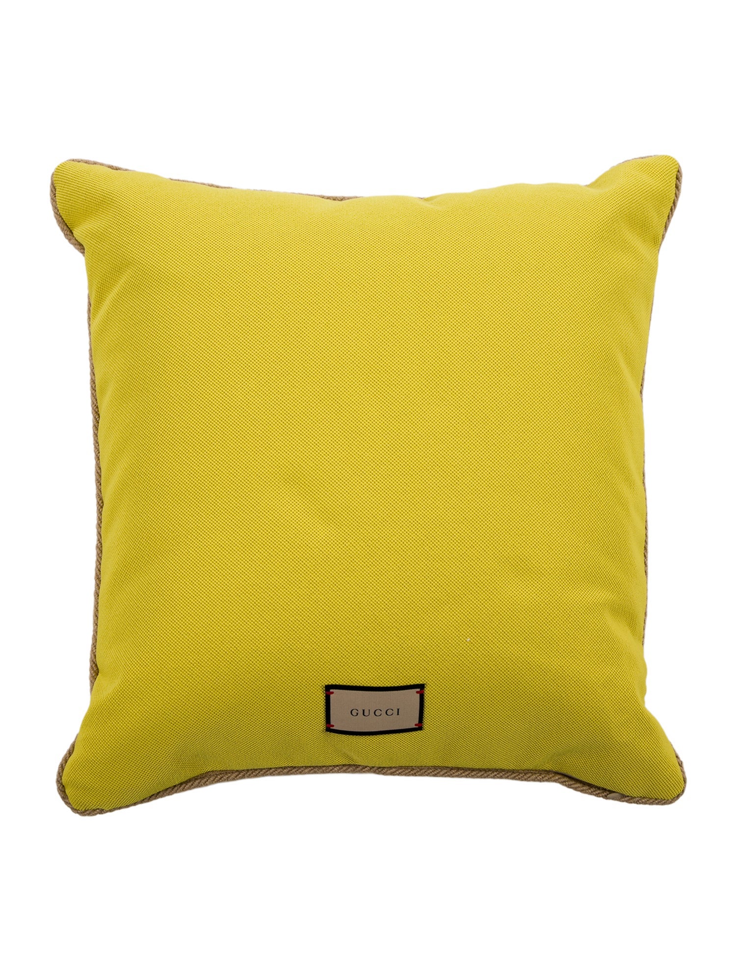 Gucci Striped Throw Pillow