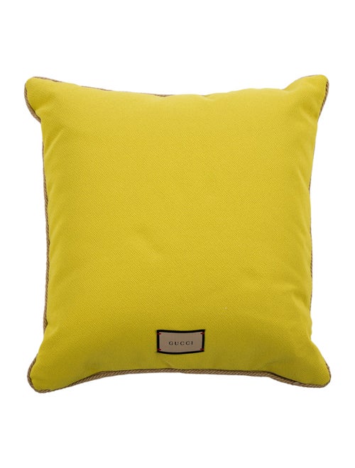 Gucci Striped Throw Pillow