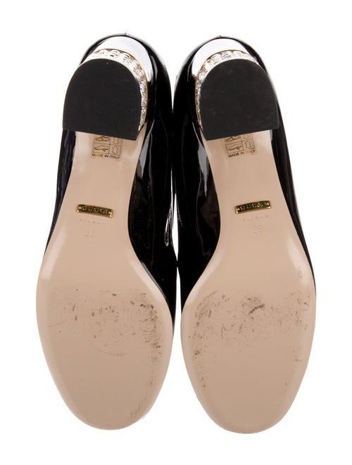 Gucci Patent Leather Floral Print Sock Boots