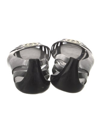 Gucci Interlocking G Logo Cutout Accent D'Orsay Flats