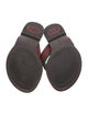 Gucci Web Accent Canvas Flip Flops