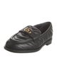 Gucci Double G Logo Leather Loafers
