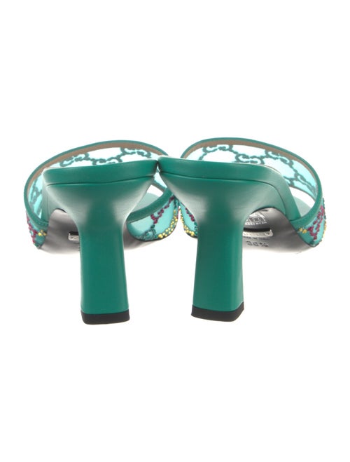 Gucci GG Logo Mesh Slides