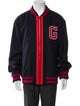 Gucci 2017 Sylvie Web Accent Varsity Jacket