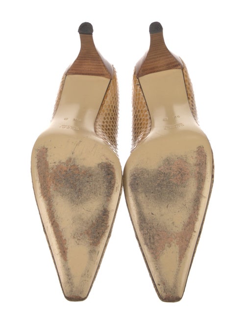 Gucci Snakeskin Animal Print Pumps
