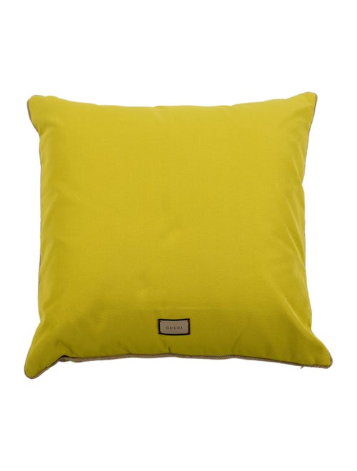 Gucci Large Striped Throw Pillow