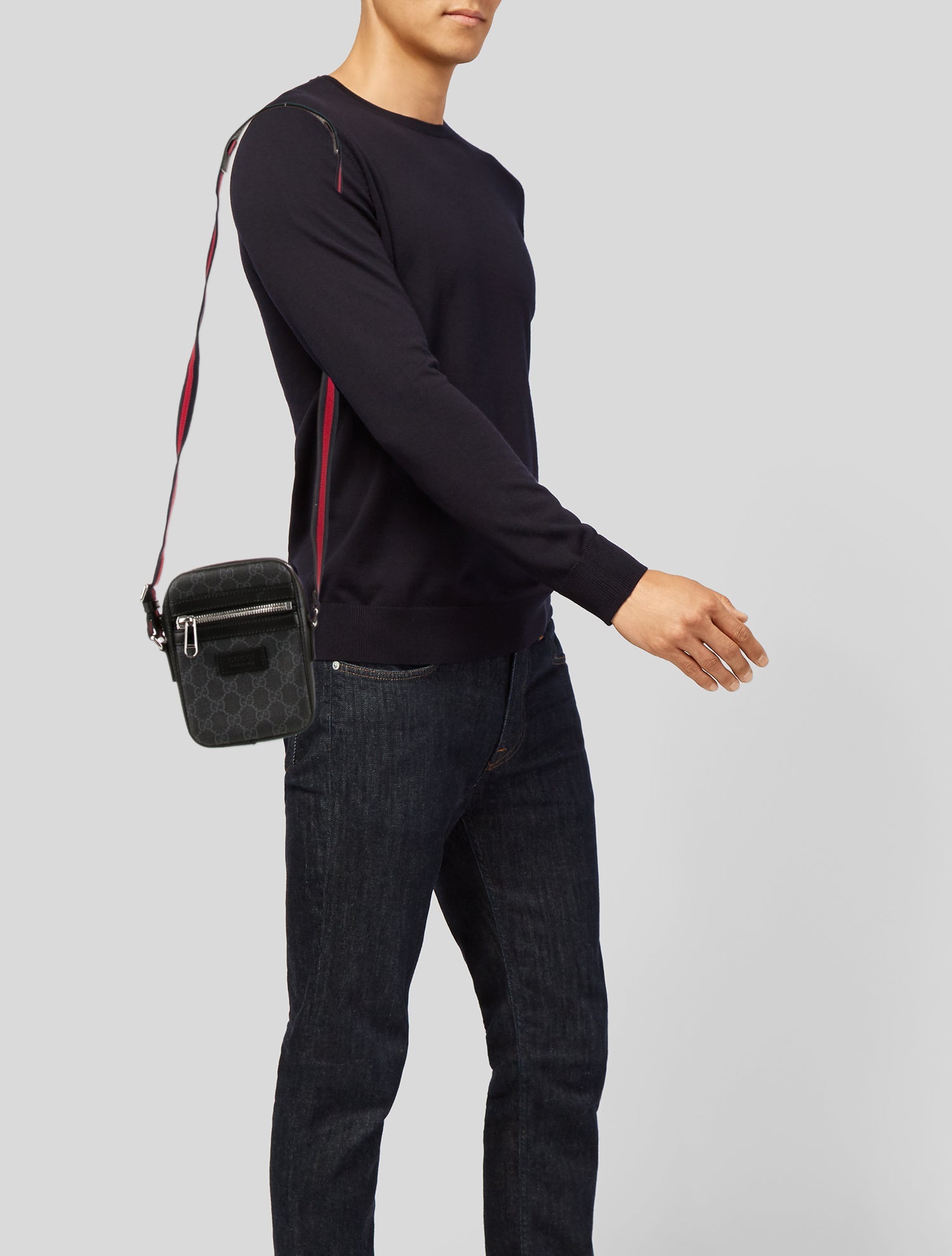 Burberry Golf Nylon Nova Check-Trimmed Duffle Bag - Black