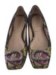 Gucci Dionysus Accent Floral Print Ballet Flats