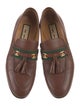 Gucci Horsebit Accent Leather Pumps