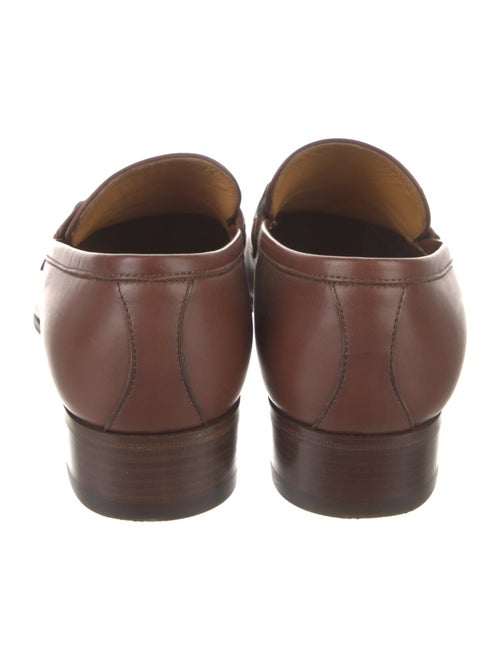 Gucci Horsebit Accent Leather Pumps