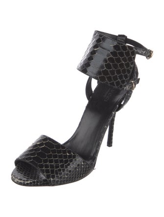 Gucci Python Sandals