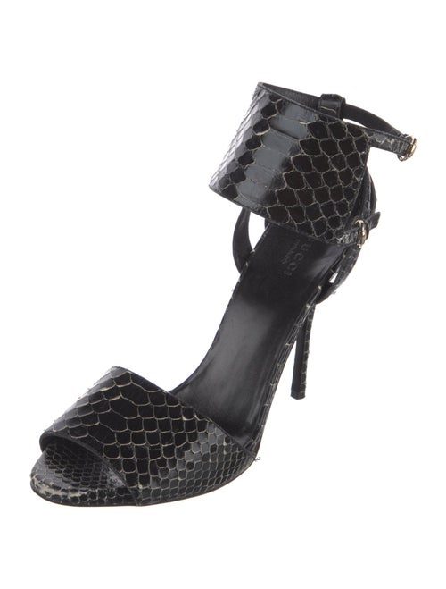 Gucci Python Sandals