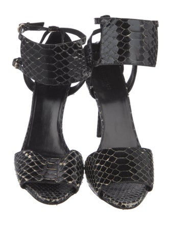 Gucci Python Sandals