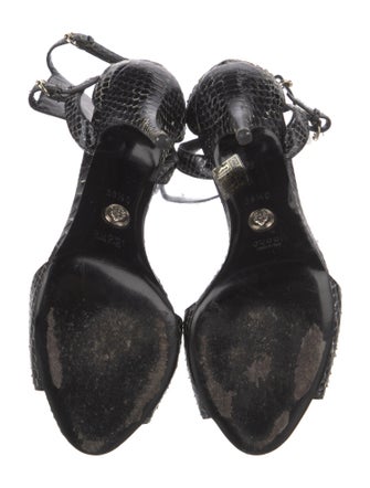 Gucci Python Sandals