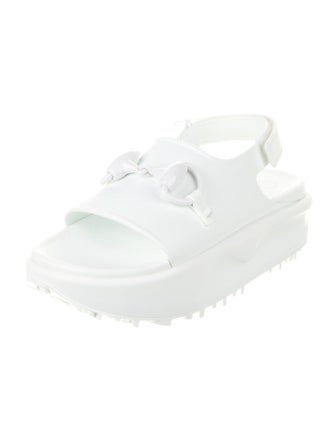 Gucci Horsebit Accent Rubber Slides