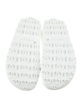 Gucci Horsebit Accent Rubber Slides